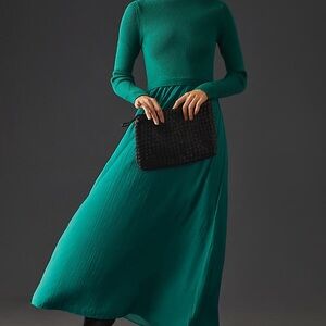 NEW- Anthropologie By Anthropologie The Thea Twofer Sweater Dress